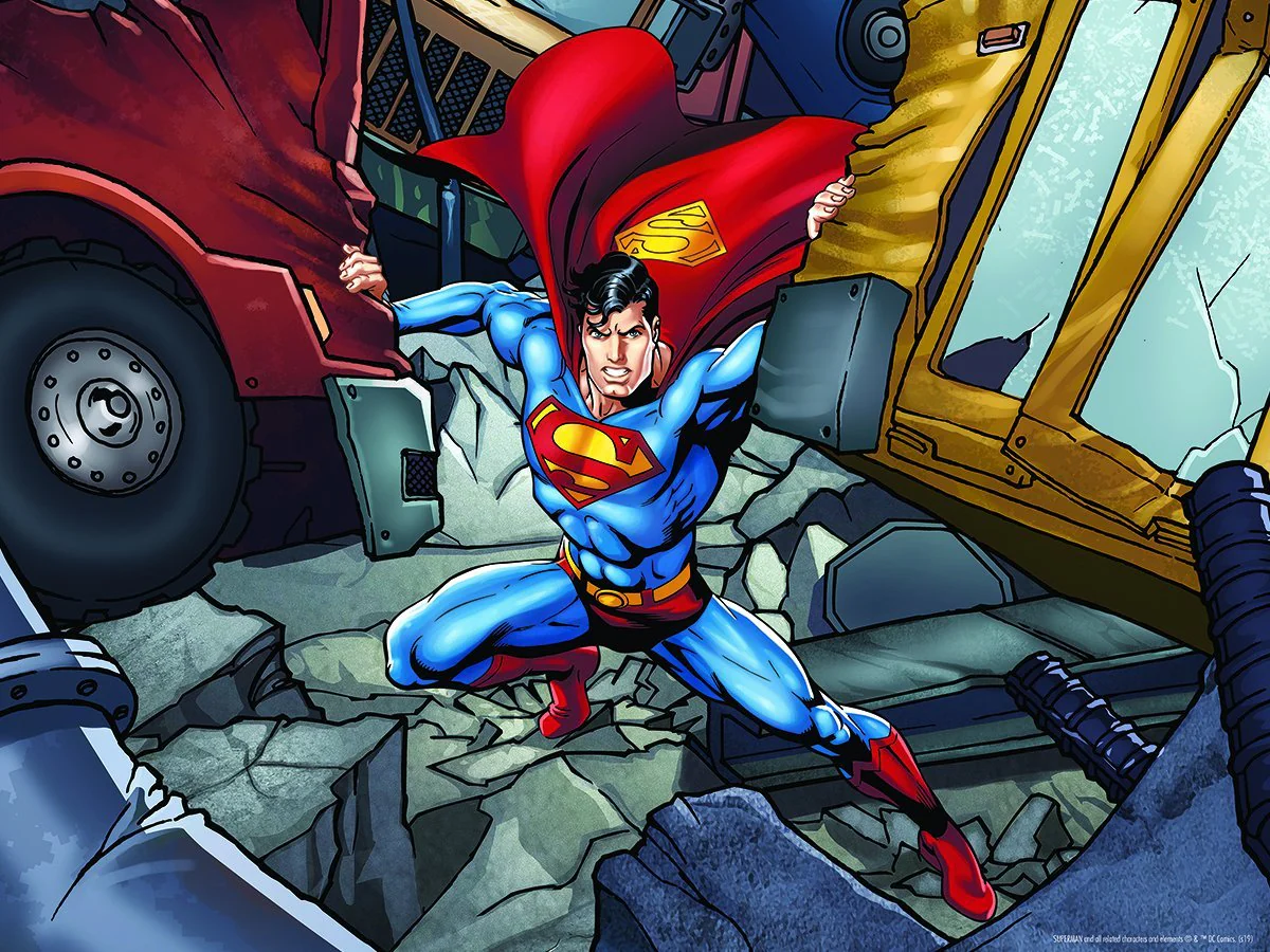 Lenticular 3D Puzzle: DC - Superman Strength - Image 3