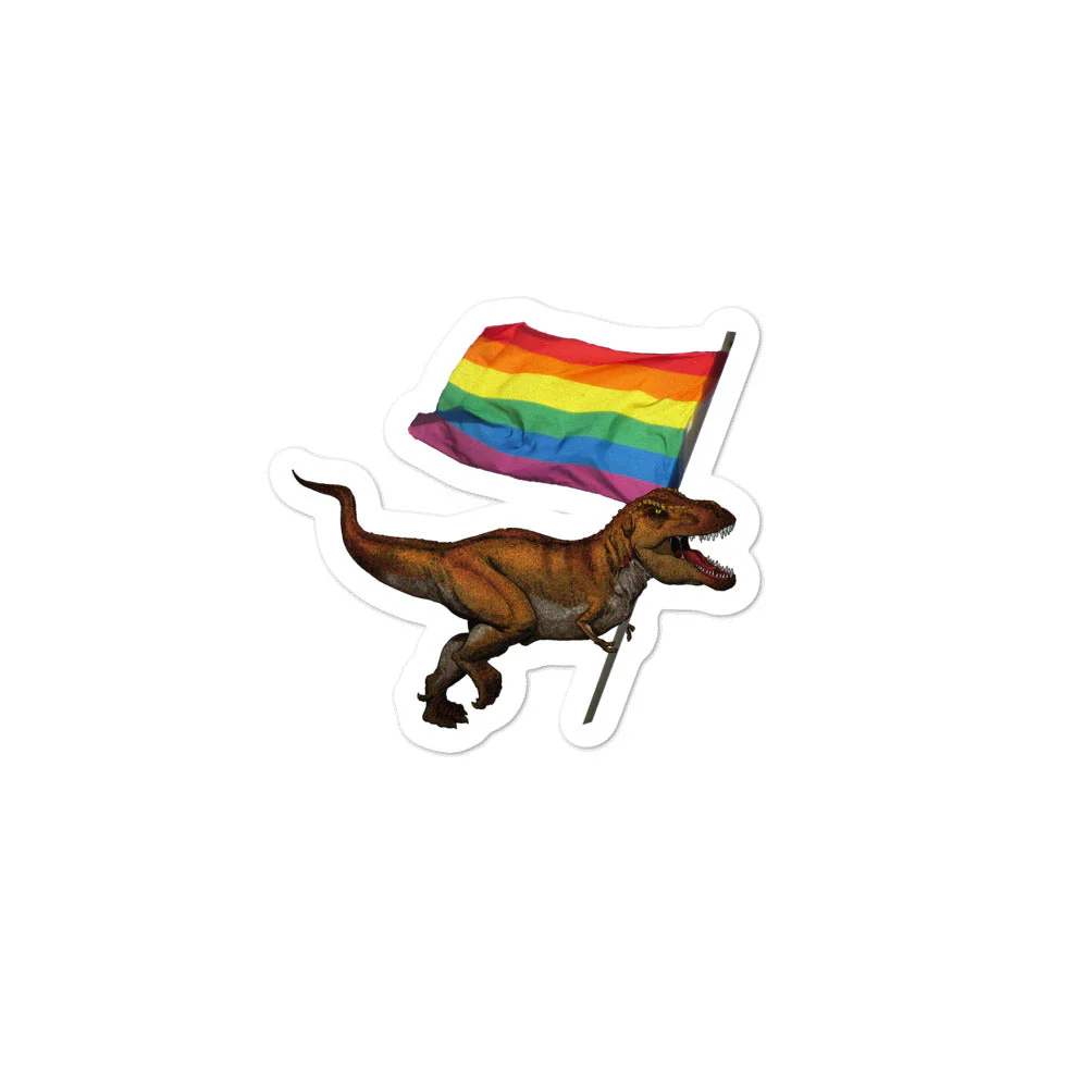 LGBT-Rex stickers by Proud Libertarian - Image 2