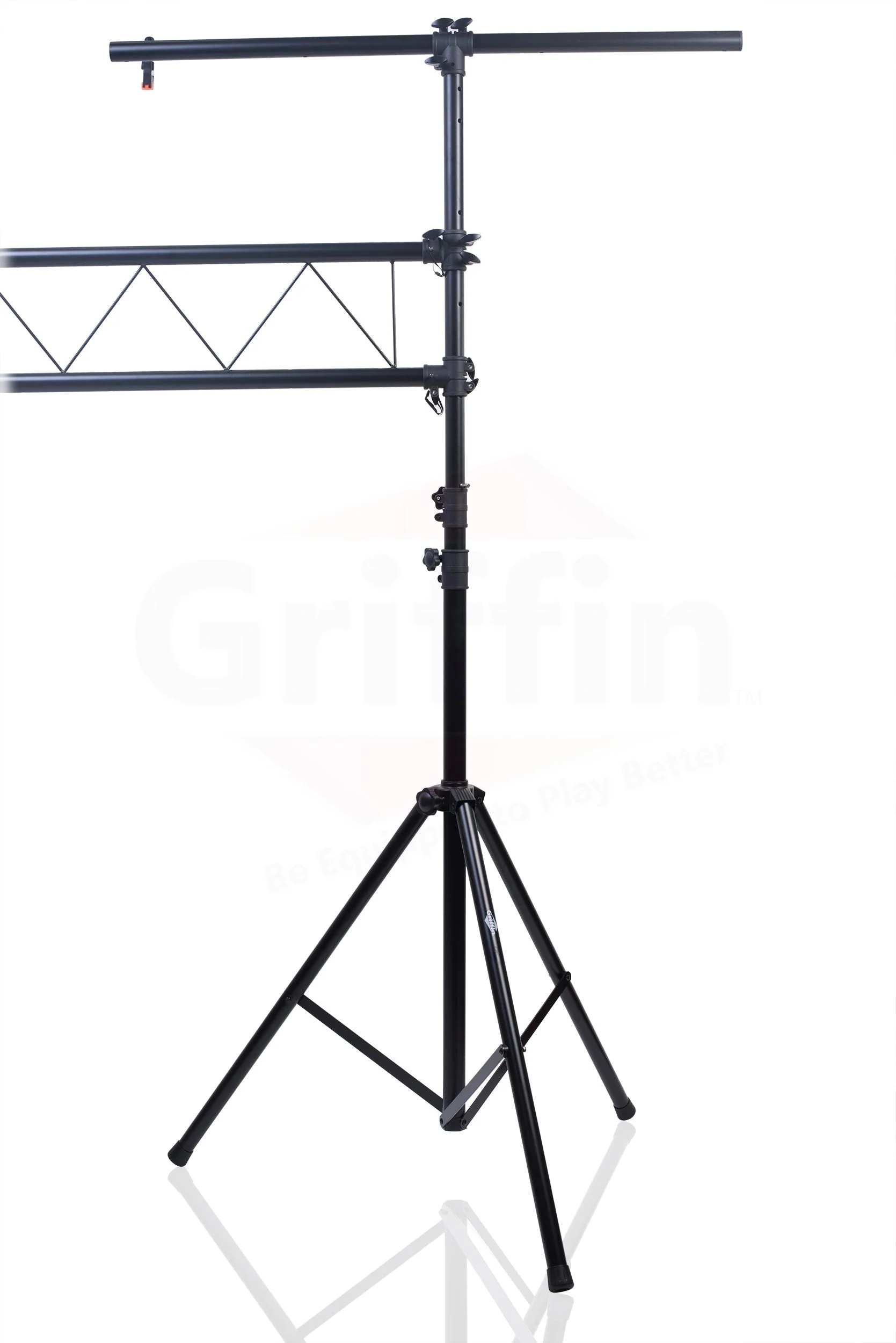 Light Truss Stand System by GRIFFIN - I-Beam Trussing Set & DJ Booth Platform Kit - Hanging Mount by GeekStands.com - Image 4