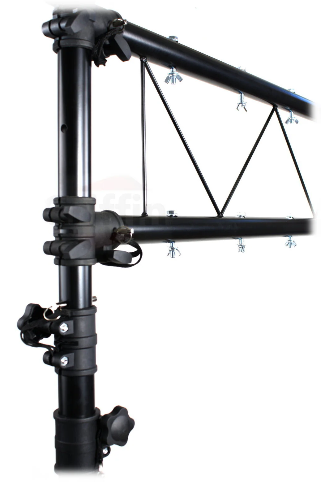 Light Truss Stand System by GRIFFIN - I-Beam Trussing Set & DJ Booth Platform Kit - Hanging Mount by GeekStands.com - Image 6