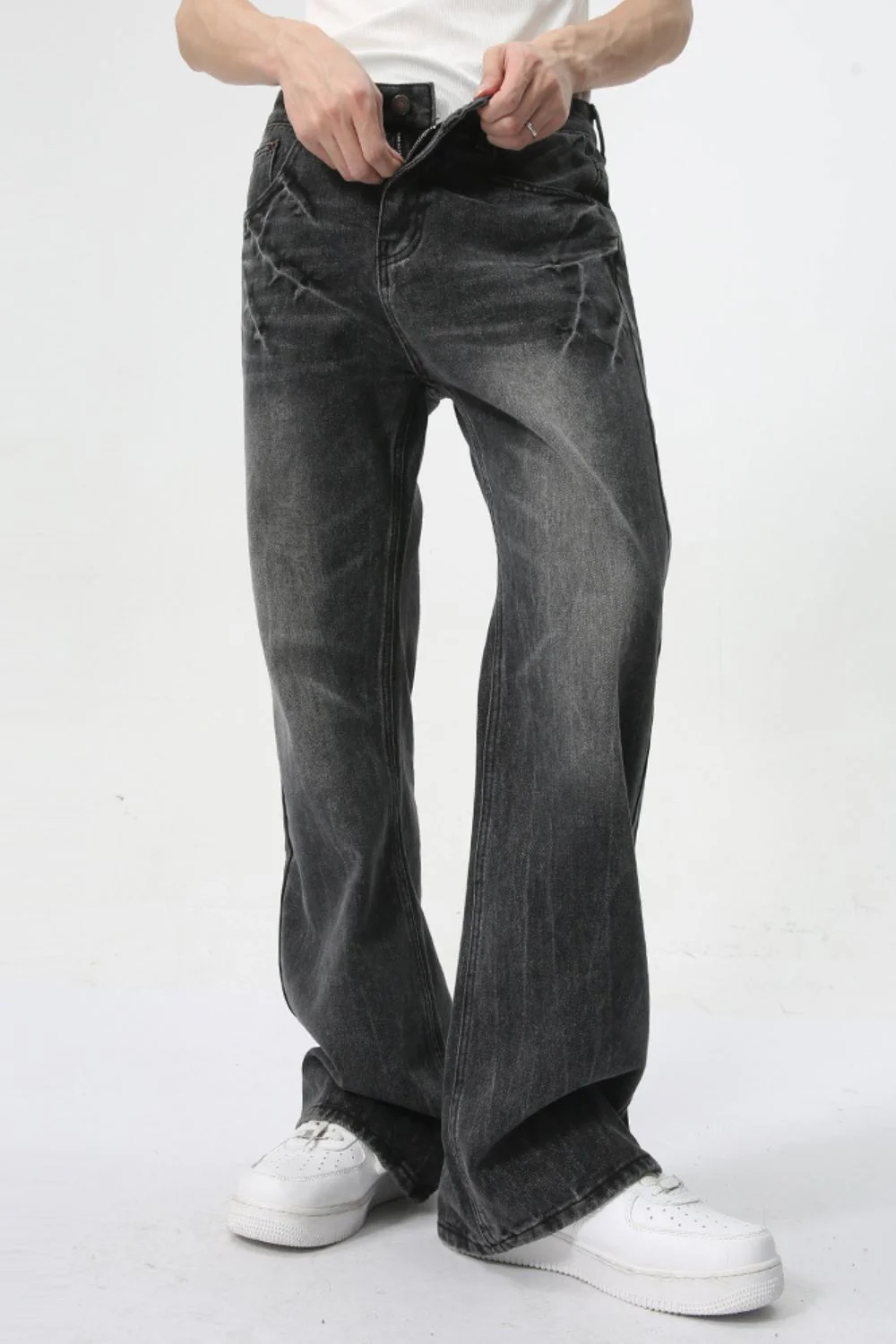 Lightning Burst Bootcut Jeans - Image 2