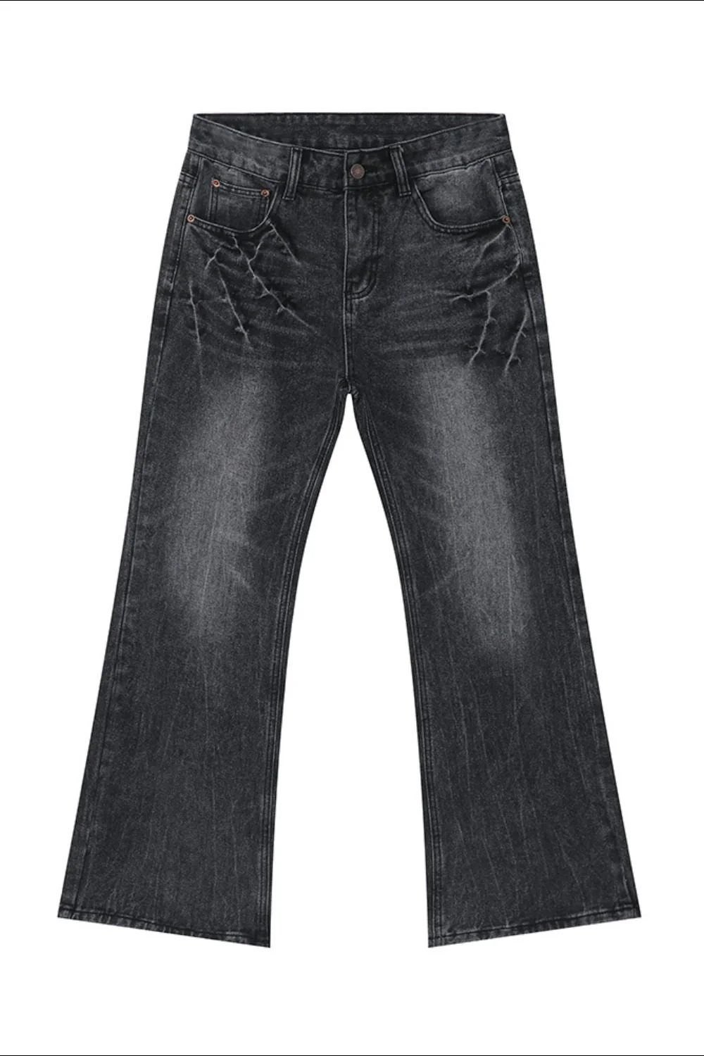 Lightning Burst Bootcut Jeans - Image 6