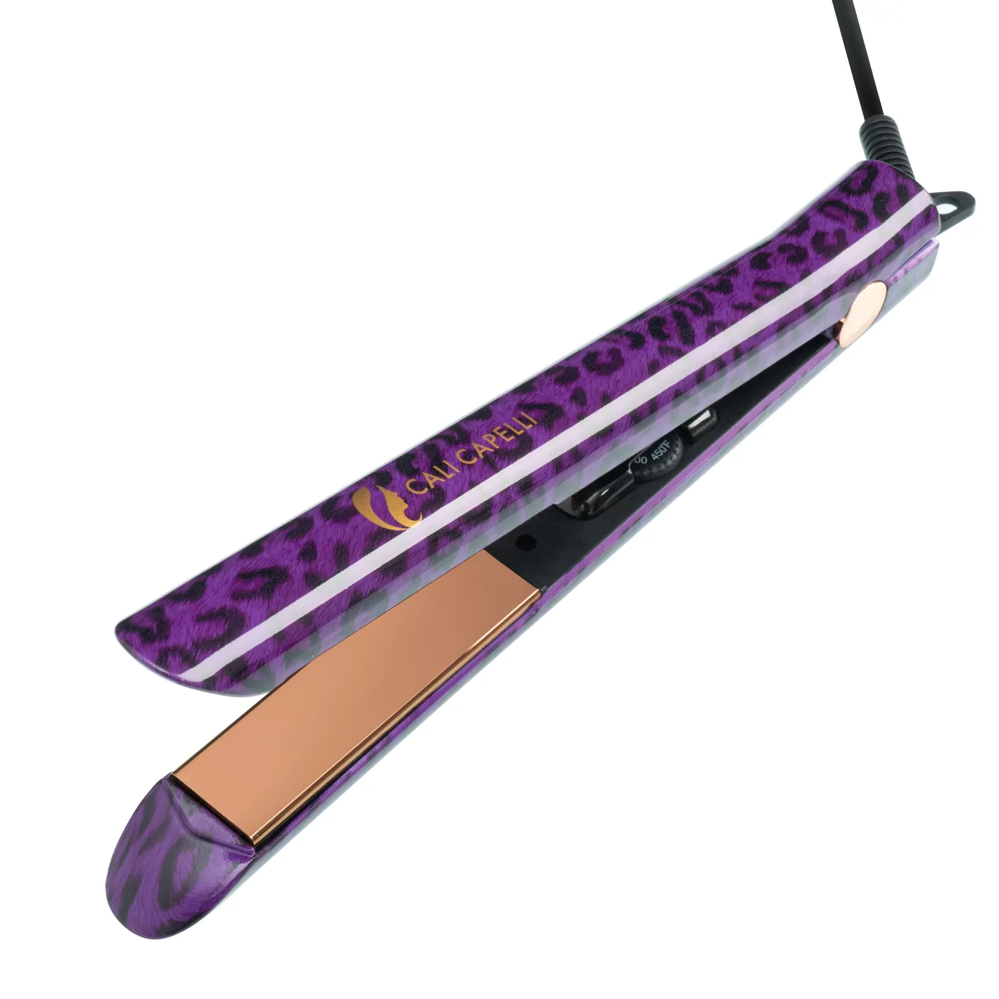 Limited: Pro-Series 1″ Titanium Hair Straightener Leopard by Calicapelli Hair Tools - Image 3