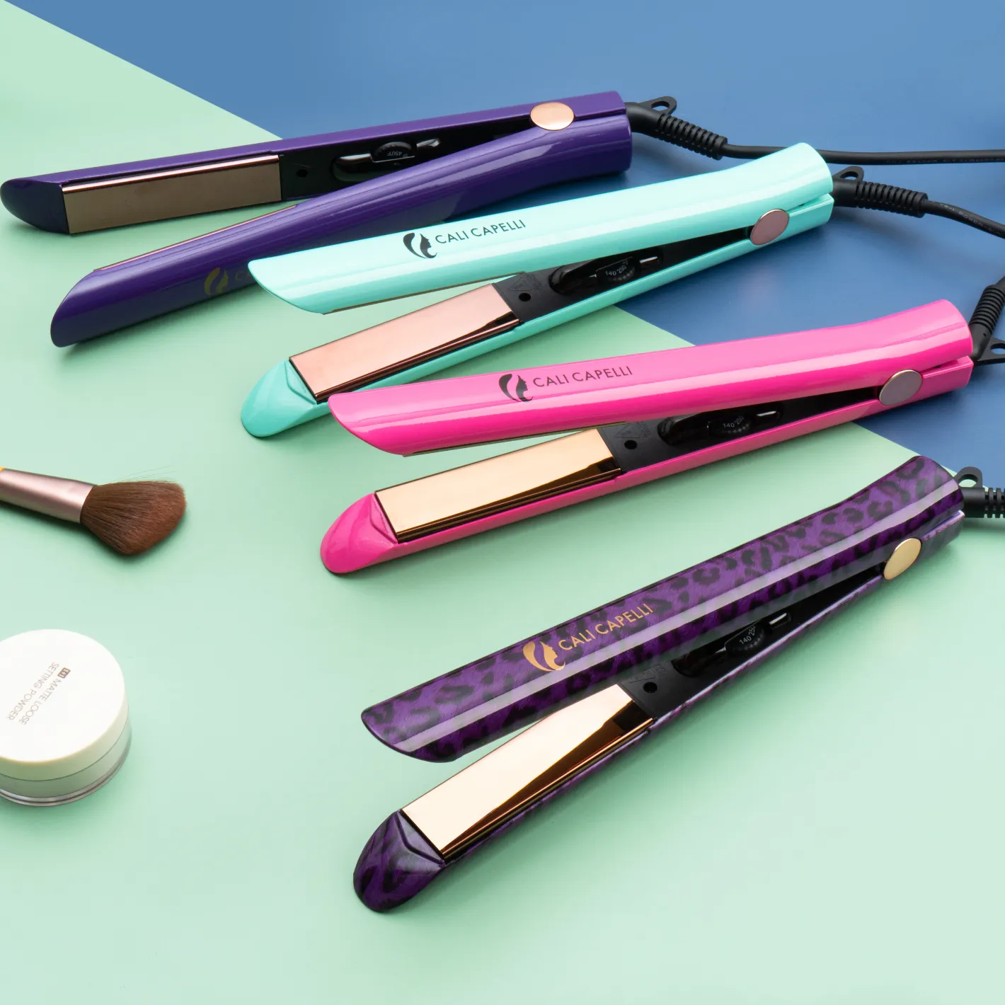 Limited: Pro-Series 1″ Titanium Hair Straightener Leopard by Calicapelli Hair Tools - Image 4