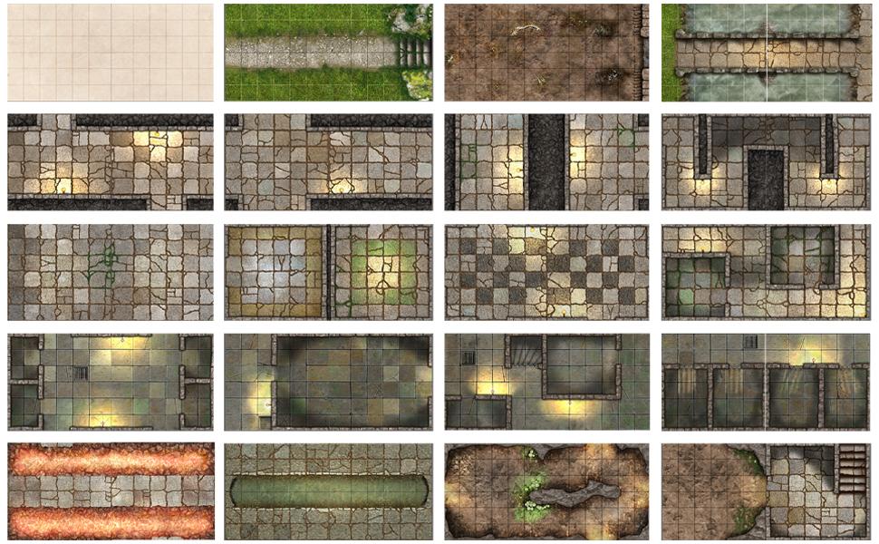 Little Book of Battle Mats: Dungeon Edition - Image 3