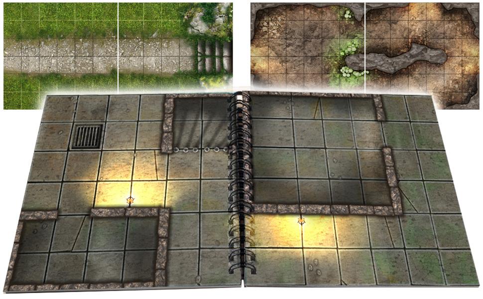 Little Book of Battle Mats: Dungeon Edition - Image 4