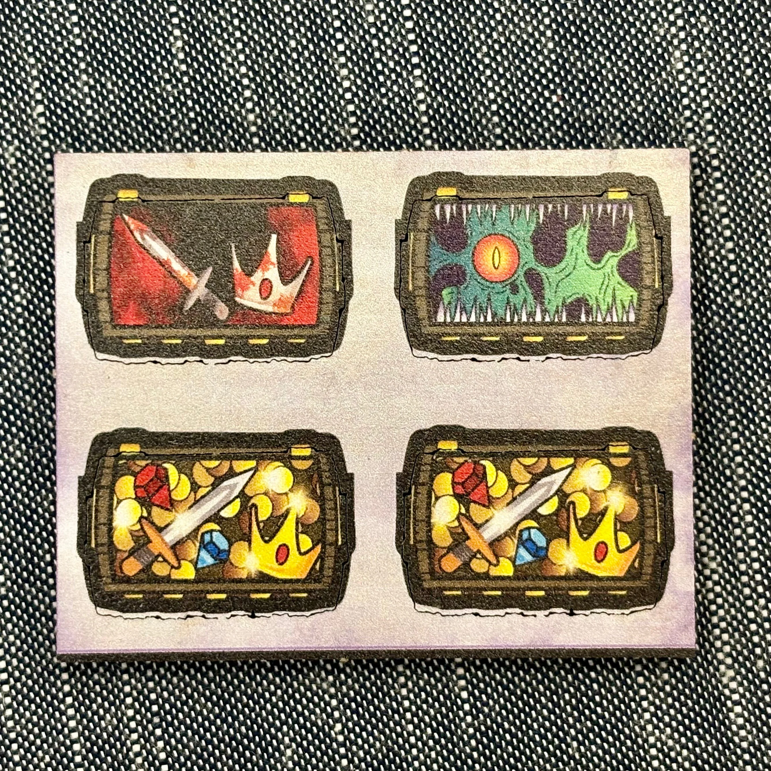 Little Shop of Magic: Treasure Chest Token Mini Sheet - Image 3