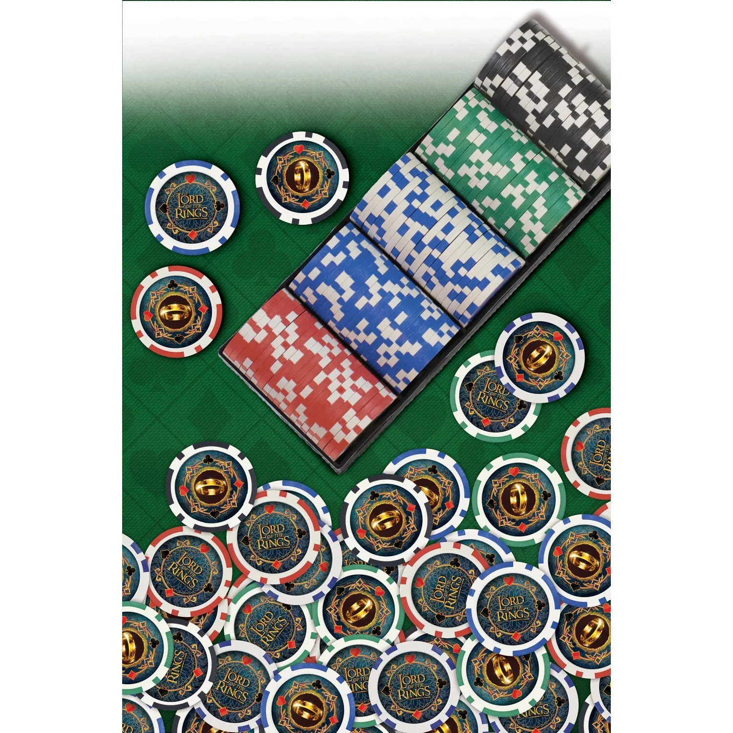 Lord of The Rings 100 Piece Poker Chips by MasterPieces Puzzle Company INC - Image 3