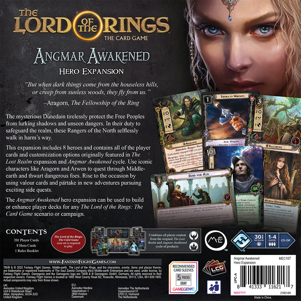 Lord of the Rings LCG: Angmar Awakened Hero Expansion - Image 3