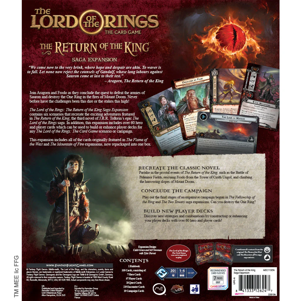 Lord of the Rings LCG: Return of the King Saga Expansion - Image 2