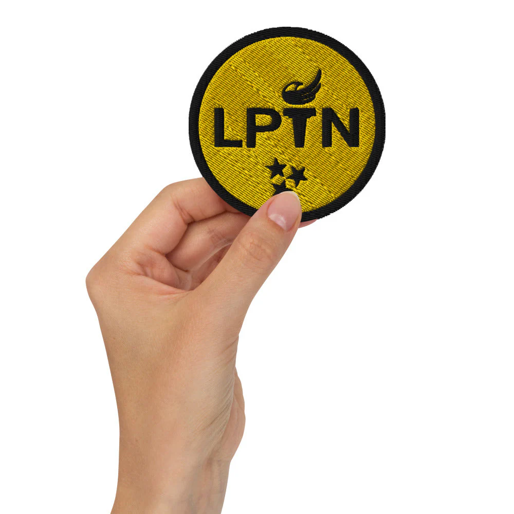 LPTN Embroidered patches by Proud Libertarian - Image 2