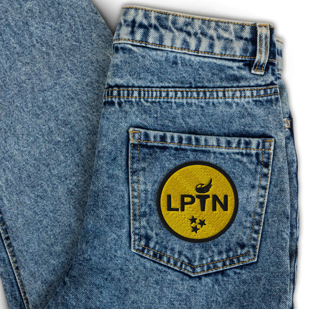 LPTN Embroidered patches by Proud Libertarian - Image 3