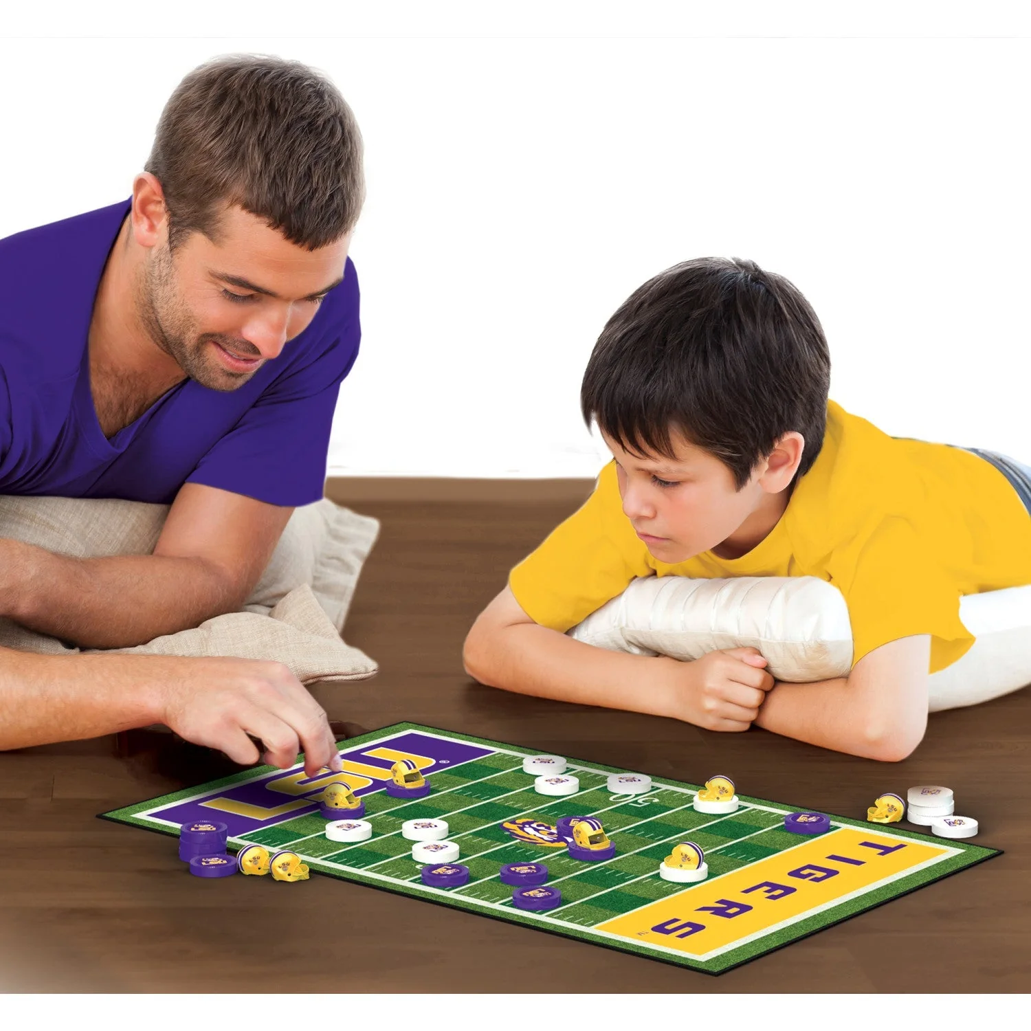 LSU Tigers Checkers Board Game by MasterPieces Puzzle Company INC - Image 4