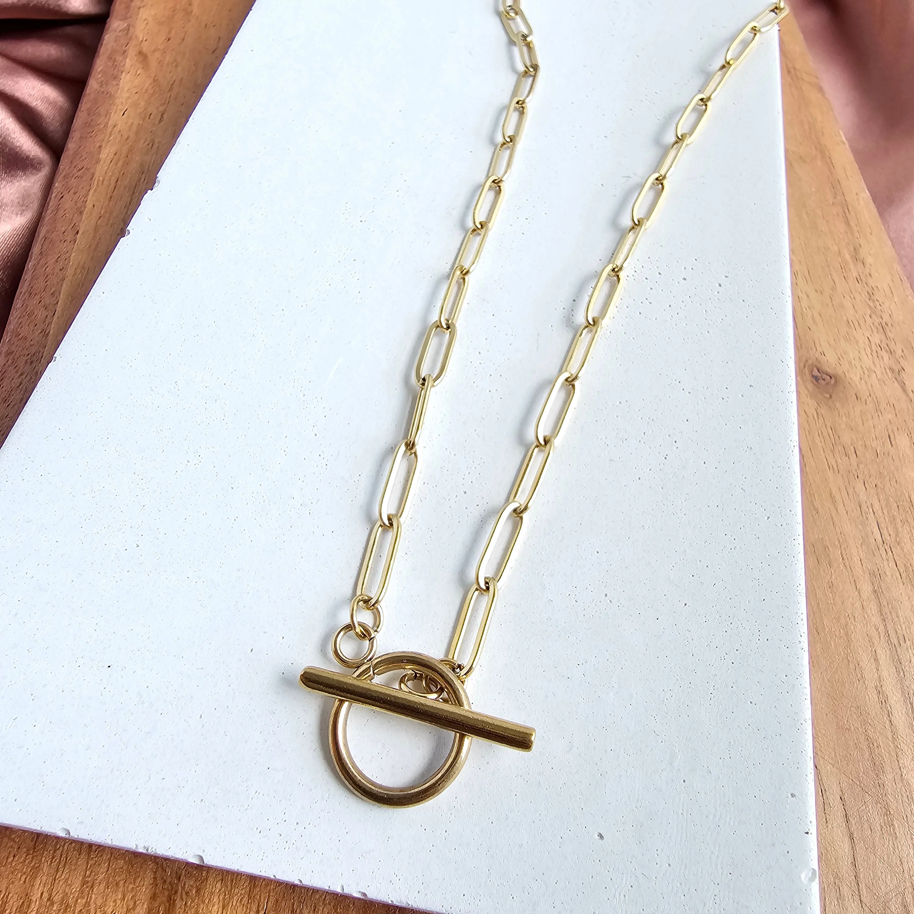 Luxe Gold Paper Clip Chain - 18" by Spiffy & Splendid - Image 10