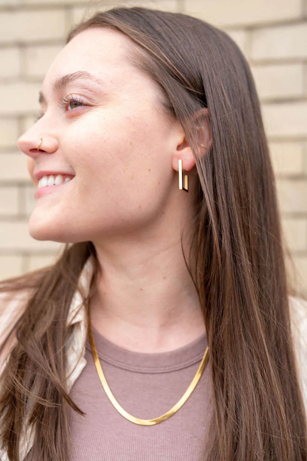 Luxe Silver Herringbone Chain - 20" by Spiffy & Splendid - Image 14