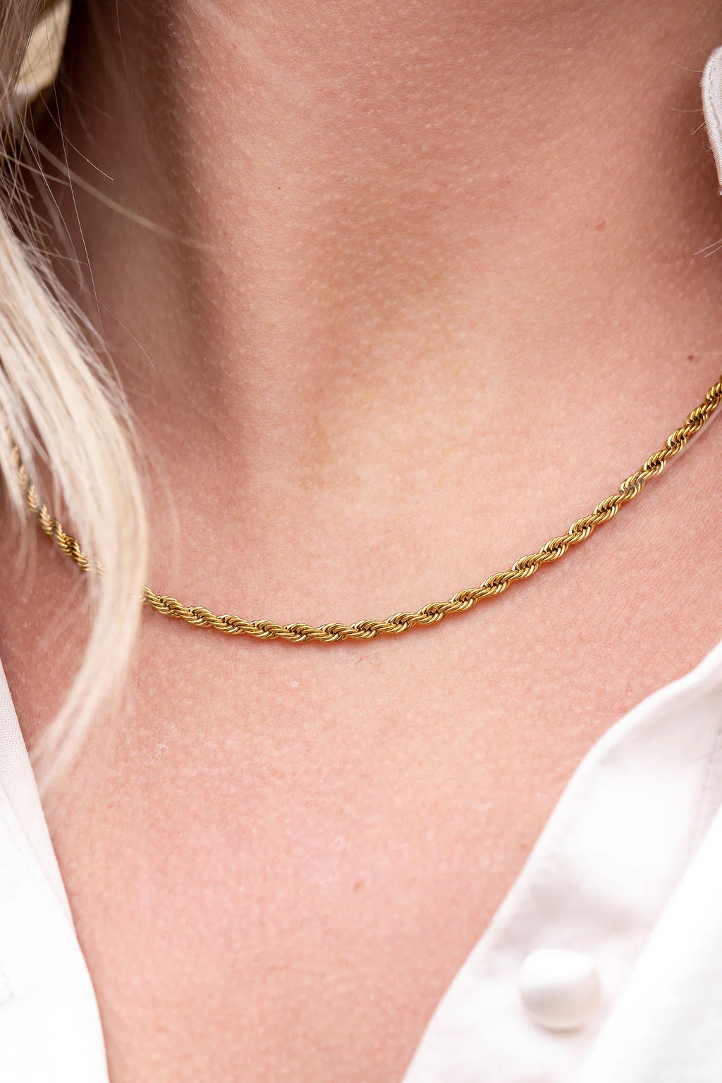 Luxe Silver Rope Chain - 18" by Spiffy & Splendid - Image 9