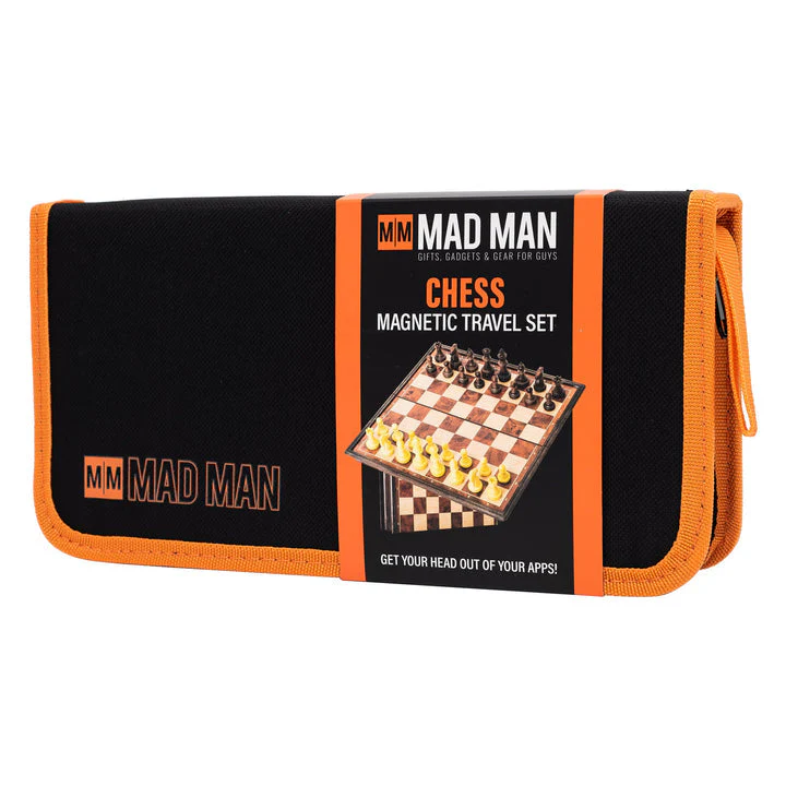 Mad Man: Magnetic Game Travel Set - Backgammon - Image 6