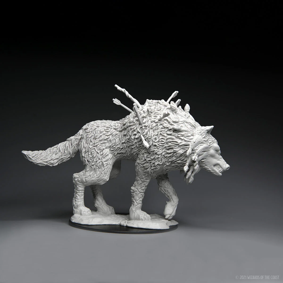 Magic: the Gathering - Unpainted Miniatures - Cosmo Wolf - Image 2