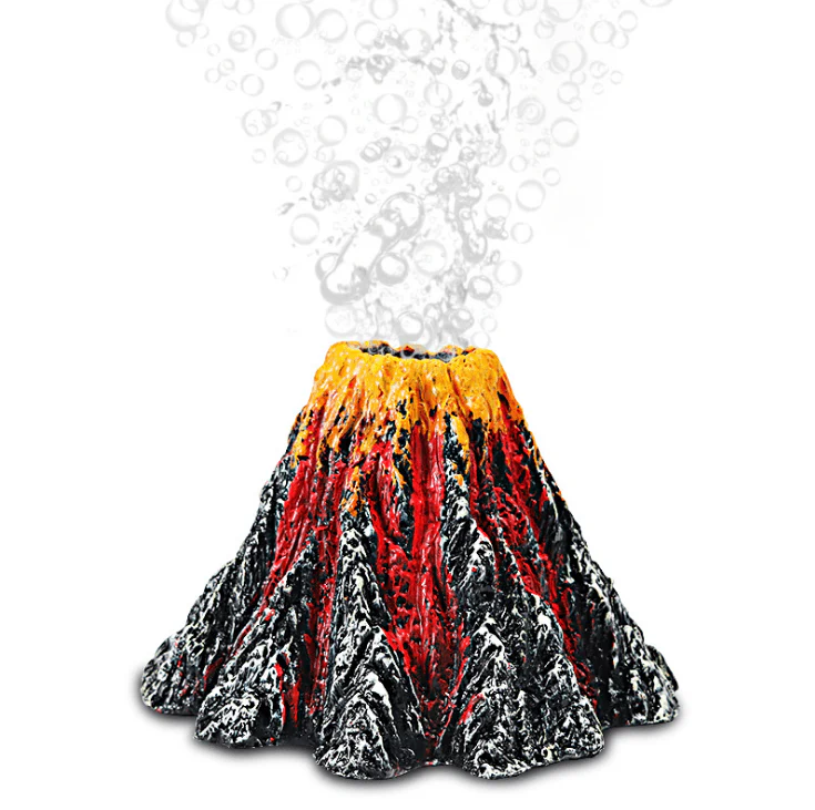 Magma Magic Resin Volcano For Aquariums by Dog Hugs Cat - Image 2