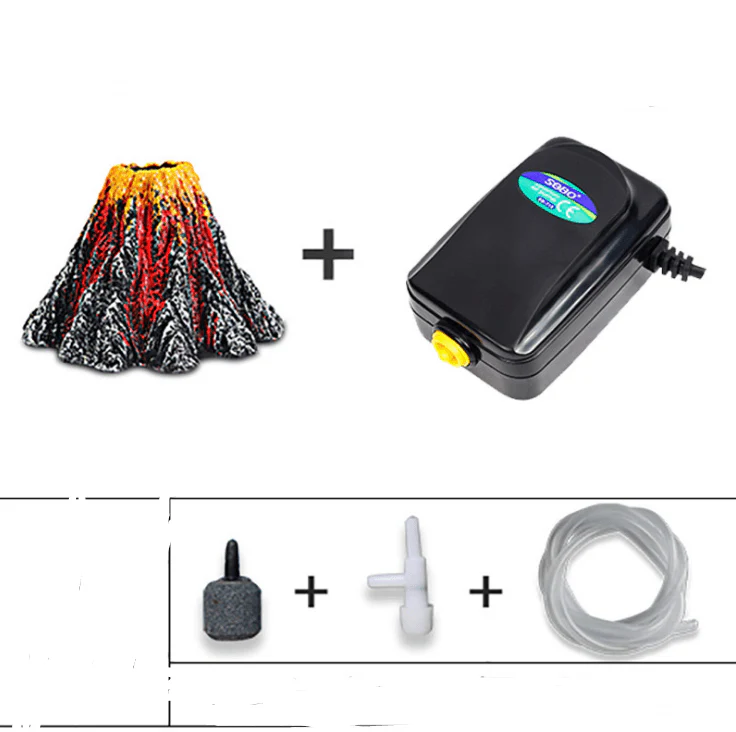Magma Magic Resin Volcano For Aquariums by Dog Hugs Cat - Image 9