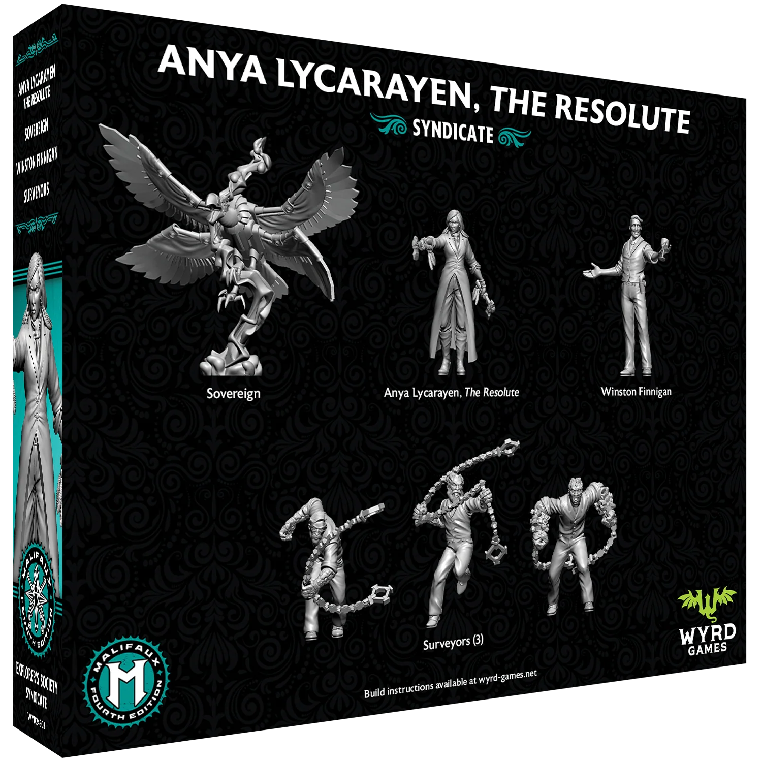 Malifaux 4E: Explorer's Society - Anya Lycarayen, The Resolute - Image 2