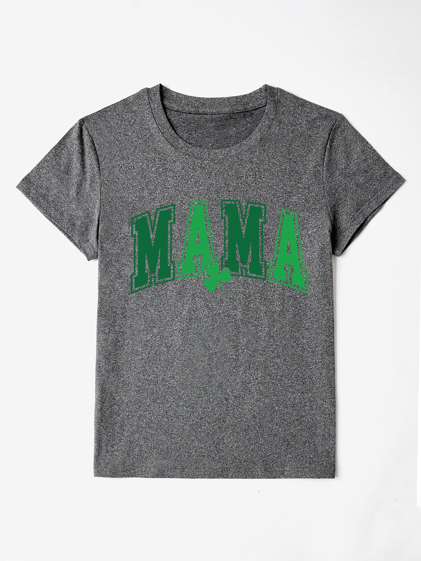 MAMA Round Neck Short Sleeve T-Shirt - Image 19
