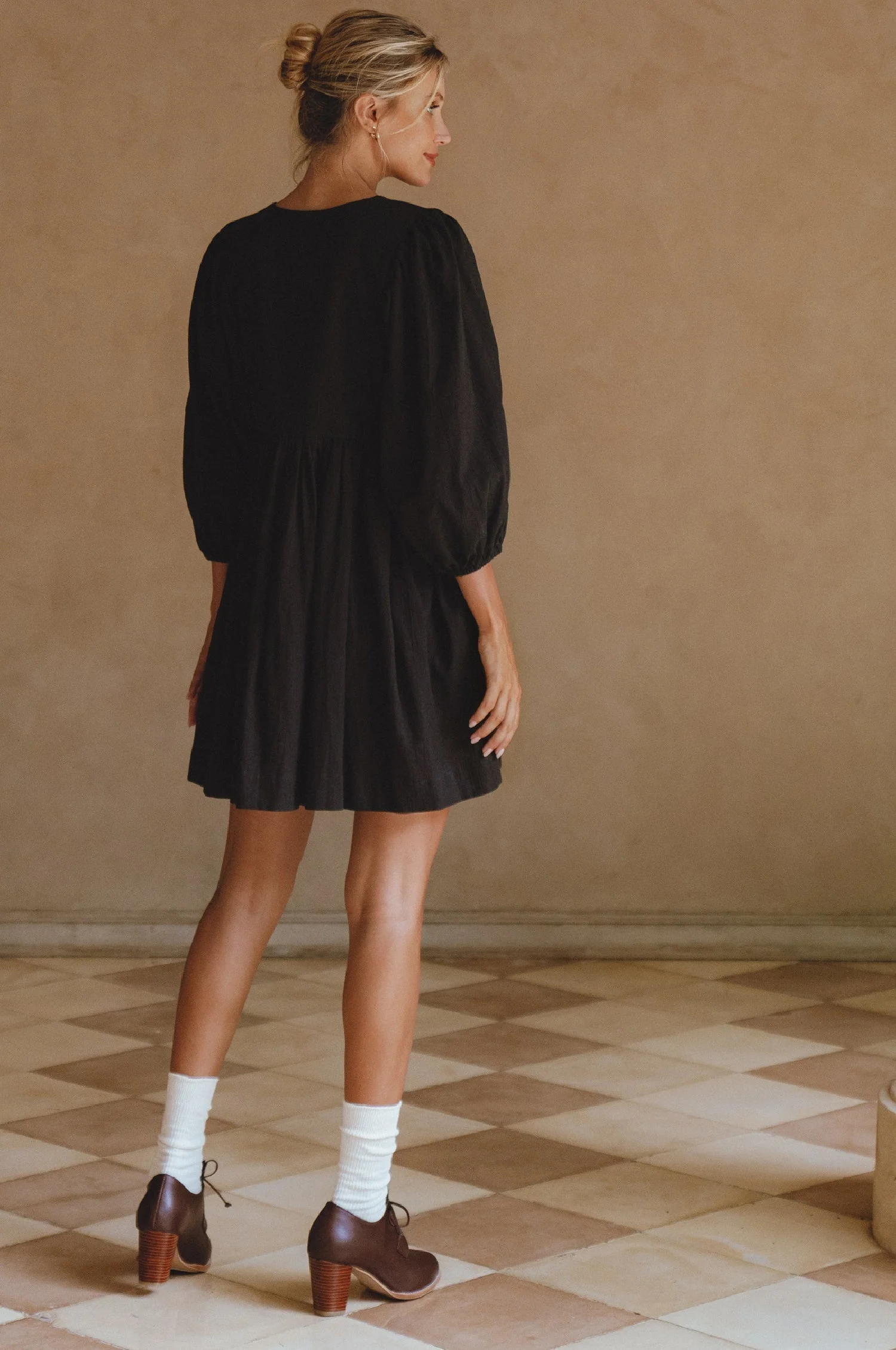 Maribelle Baby Doll Linen Dress by ELF - Image 5
