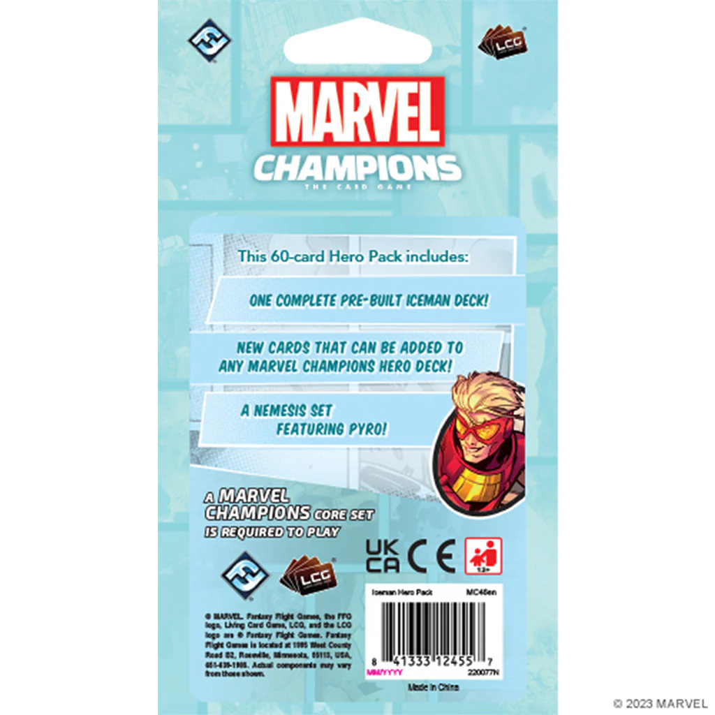 Marvel Champions LCG: Iceman Hero Pack - Image 2