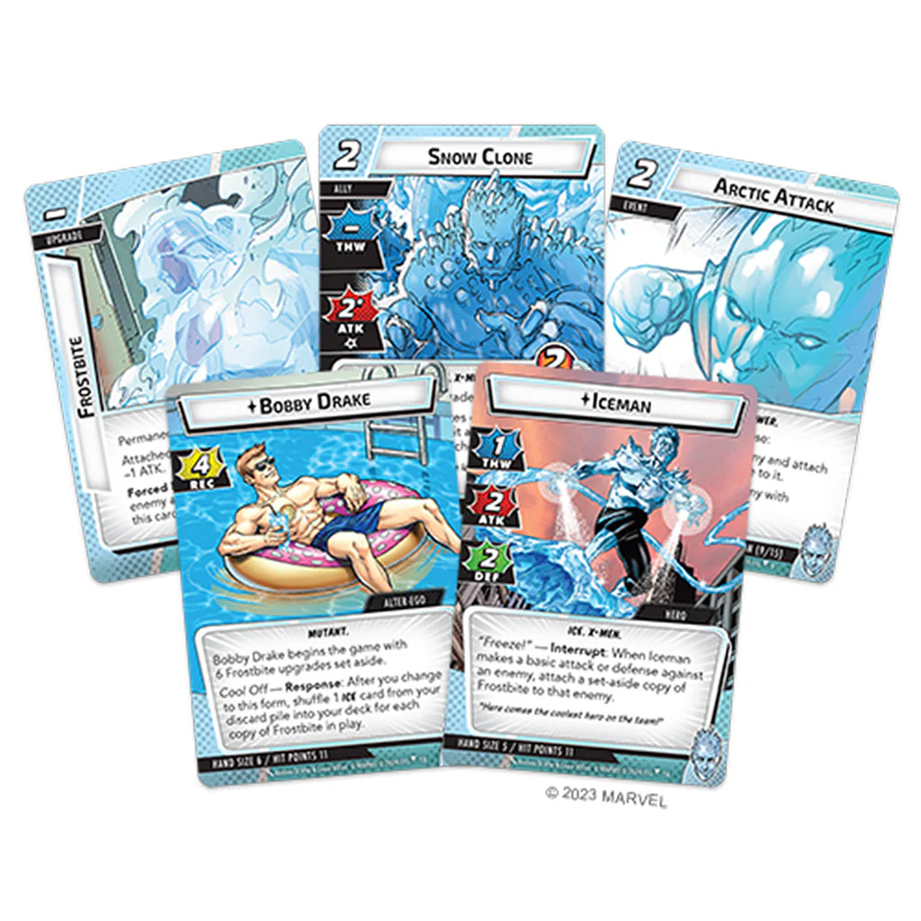 Marvel Champions LCG: Iceman Hero Pack - Image 3