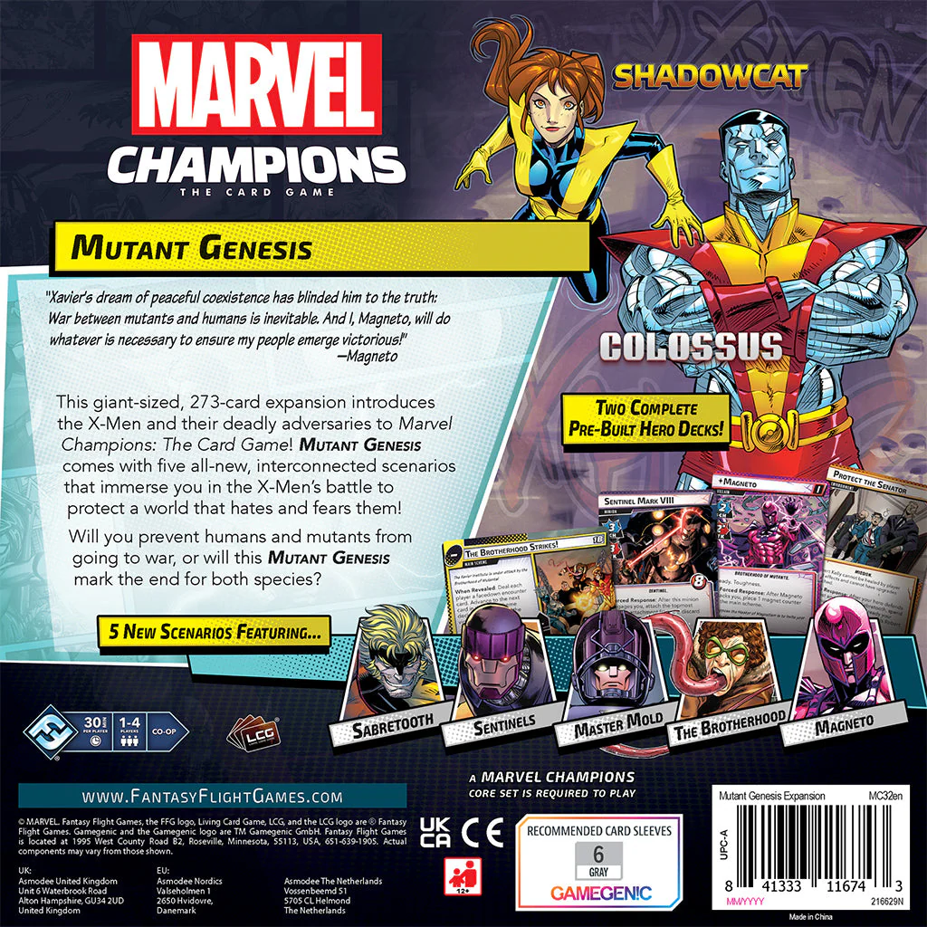 Marvel Champions LCG: Mutant Genesis Expansion - Image 3