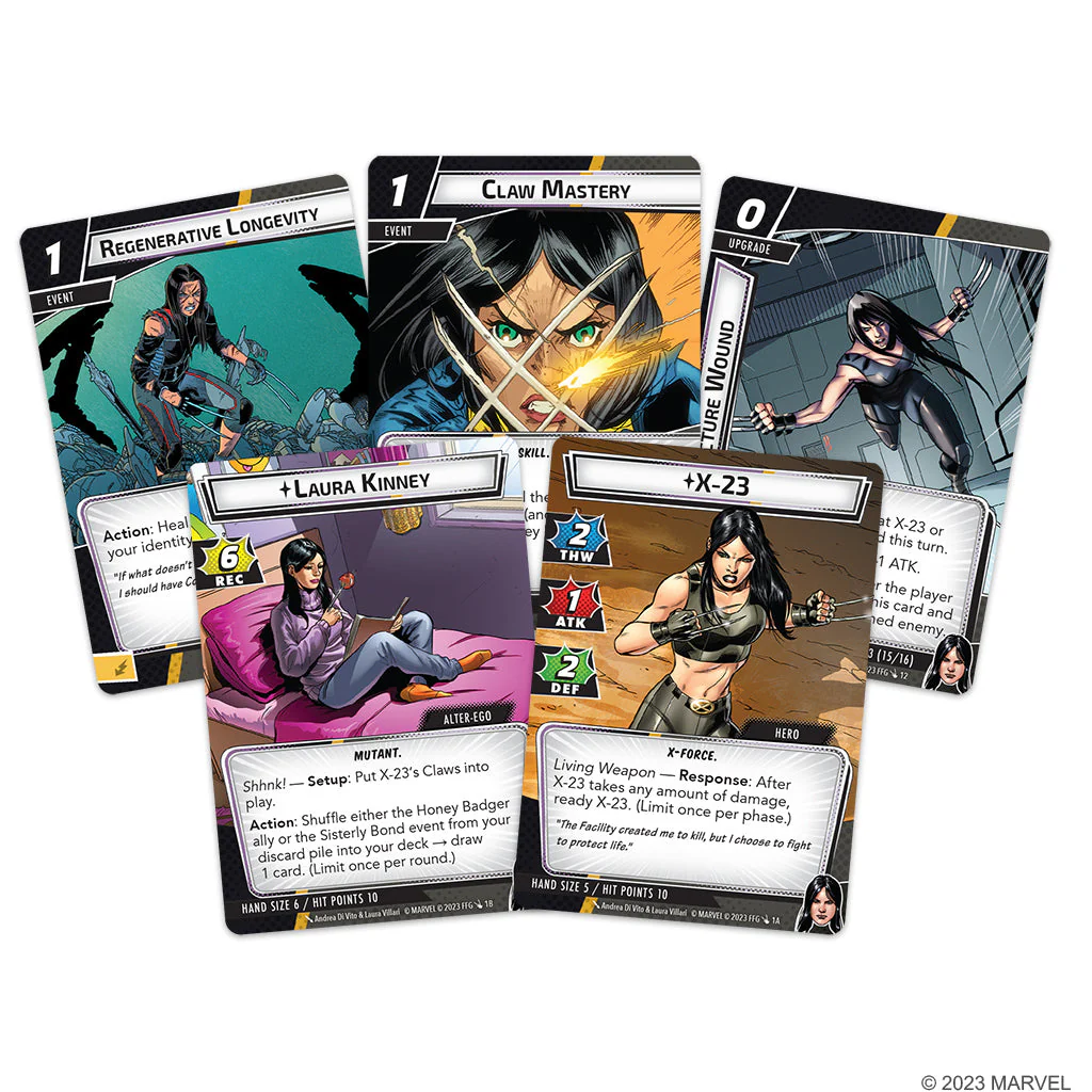 Marvel Champions LCG: X-23 Hero Pack - Image 4