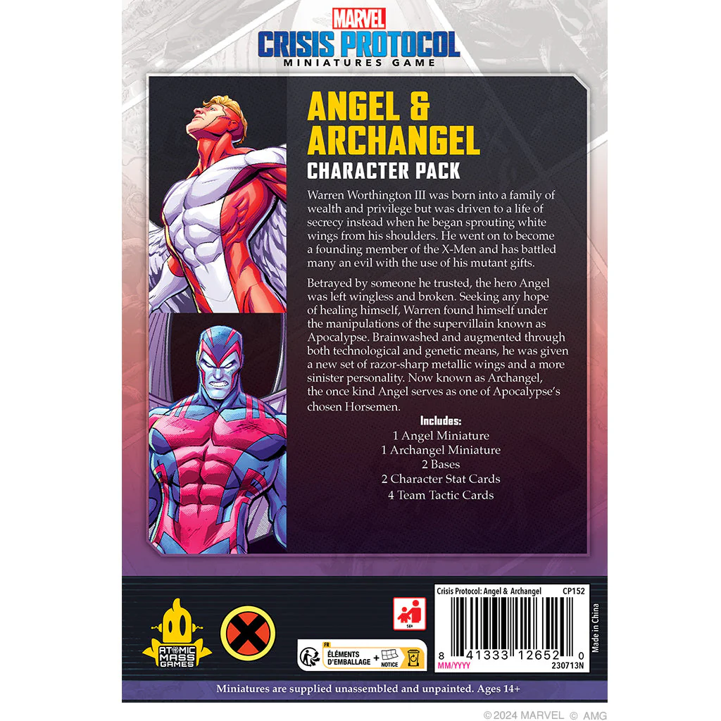 Marvel Crisis Protocol: Angel & Archangel Character Pack - Image 2