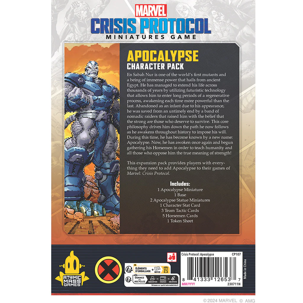 Marvel Crisis Protocol: Apocalypse Character Pack - Image 2