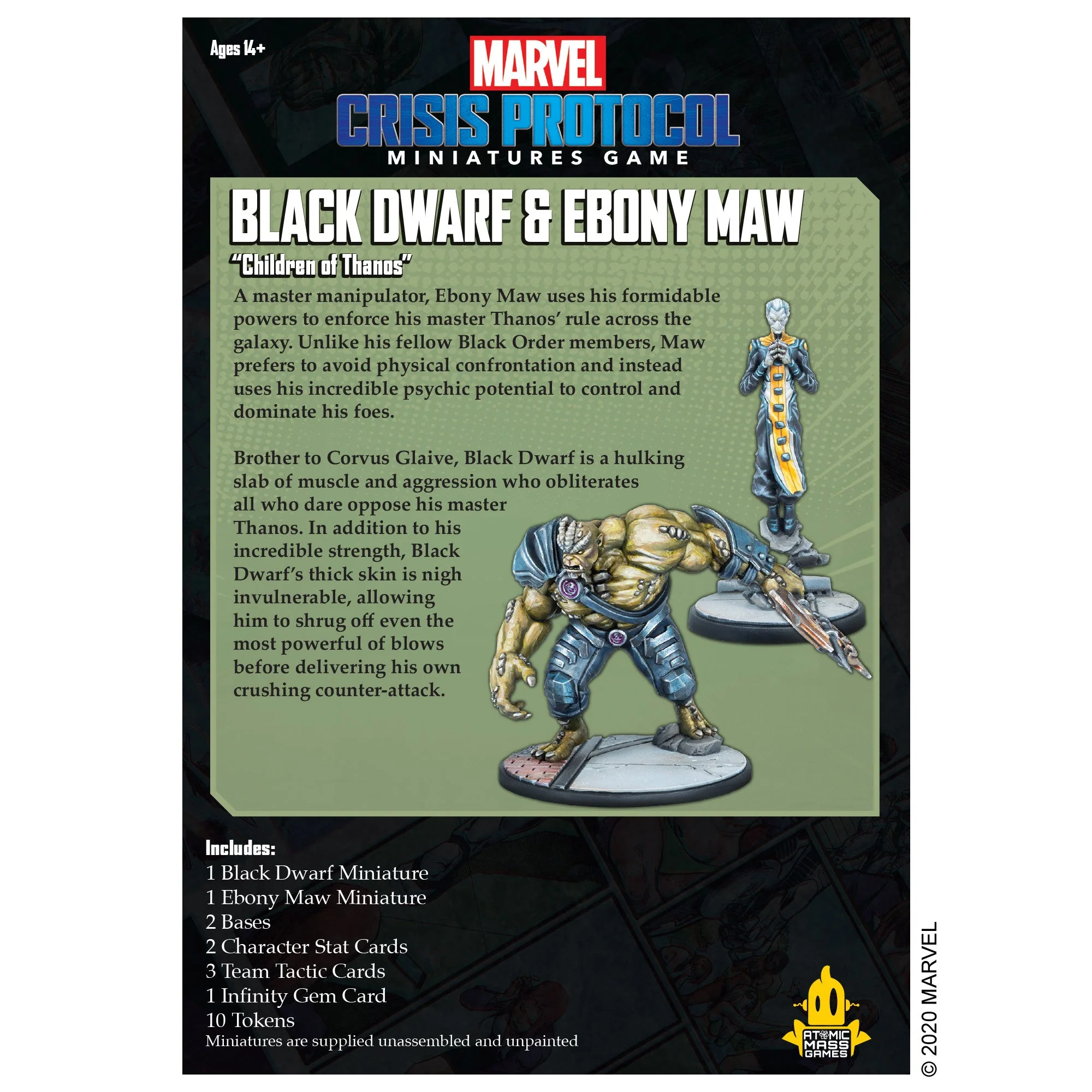 Marvel Crisis Protocol: Black Dwarf & Ebony Maw - Image 4