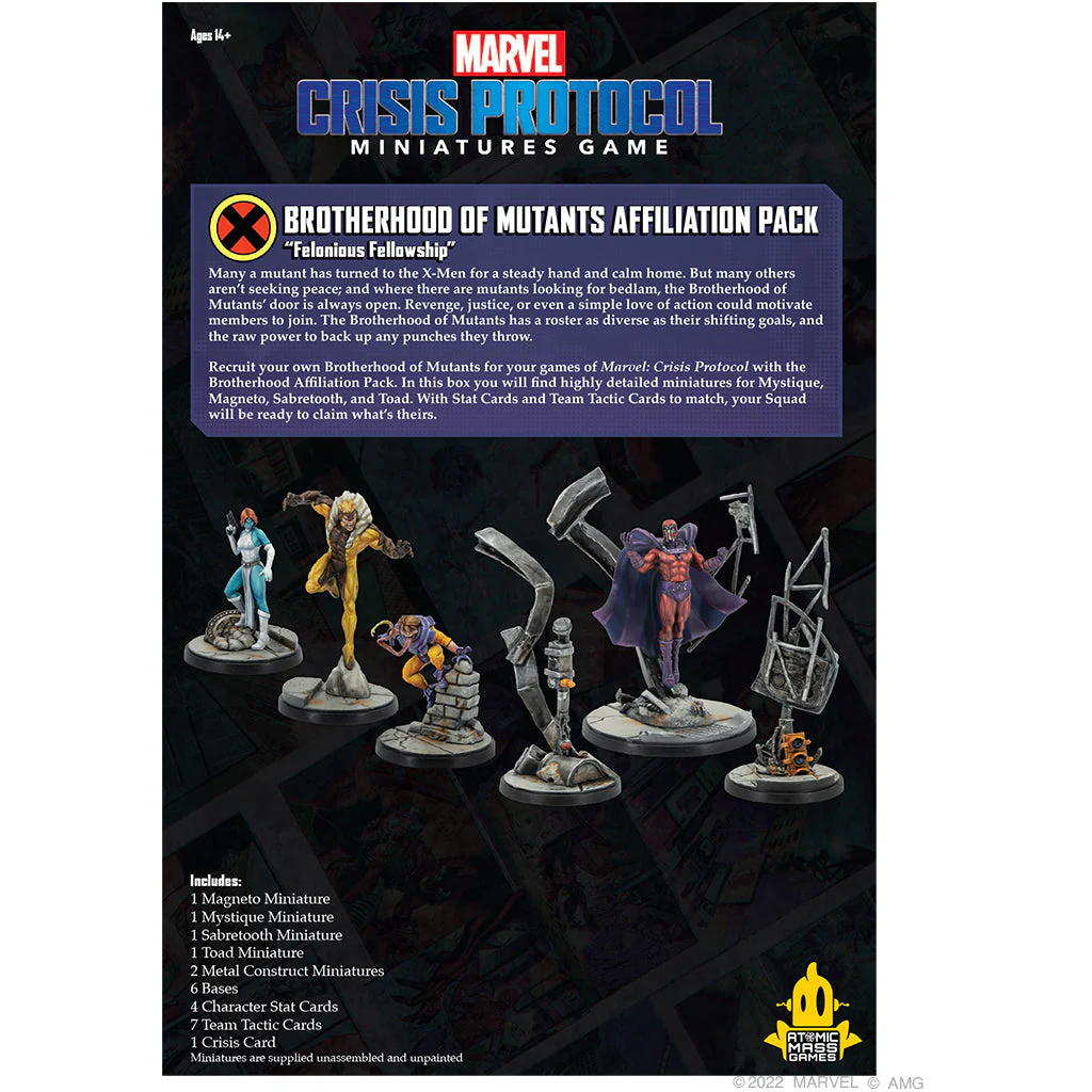 Marvel Crisis Protocol: Brotherhood of Mutants Affiliation Pack - Image 4