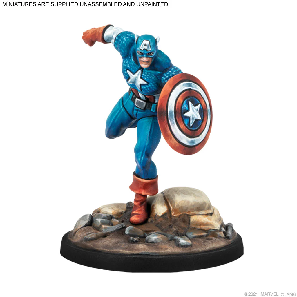 Marvel Crisis Protocol: Captain America & The Original Human Torch - Image 2