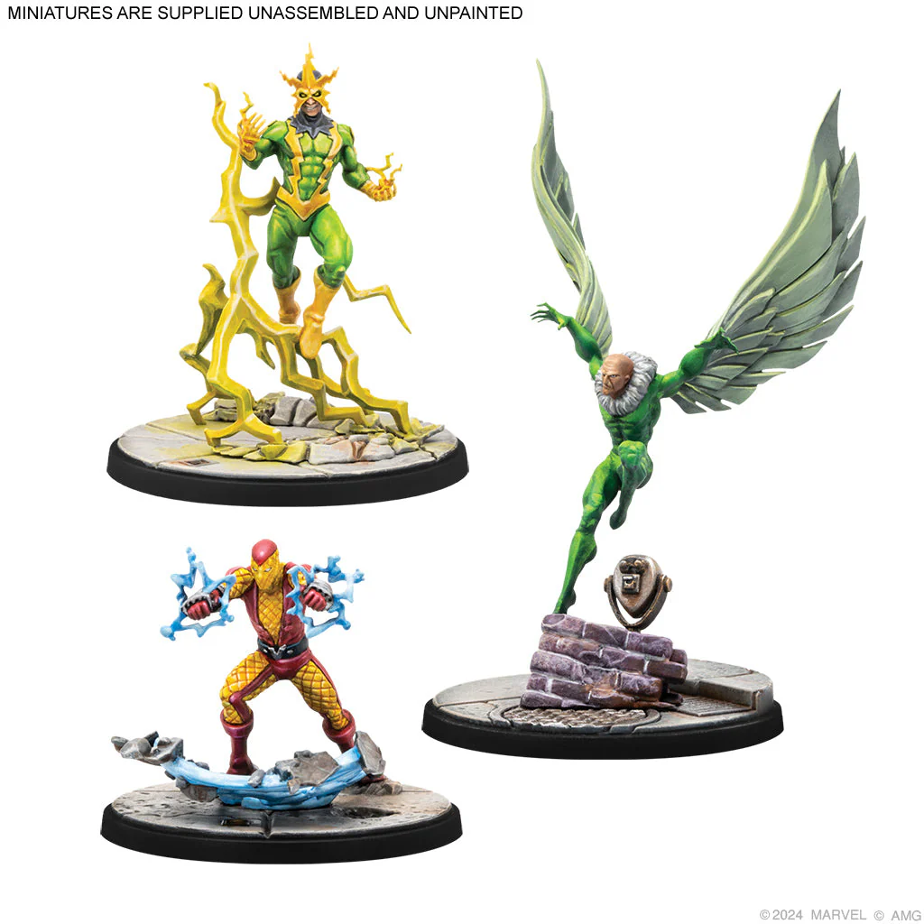 Marvel Crisis Protocol: Electro & Sandman & Shocker & Vulture - Image 4