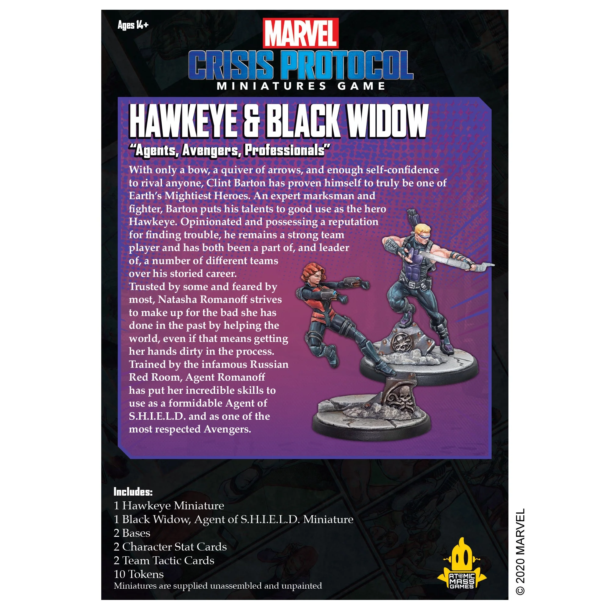 Marvel Crisis Protocol: Hawkeye & Black Widow - Image 4