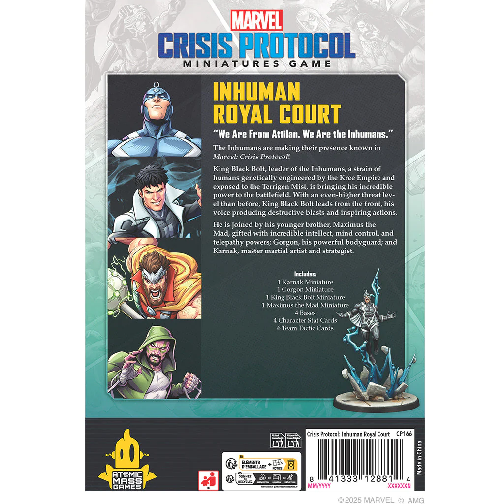 Marvel Crisis Protocol: Inhuman Royal Court Character Pack - Image 2