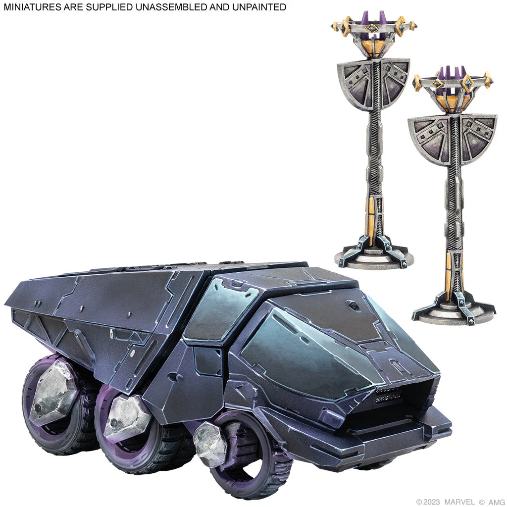 Marvel Crisis Protocol: Kingdom of Wakanda Terrain Pack - Image 2
