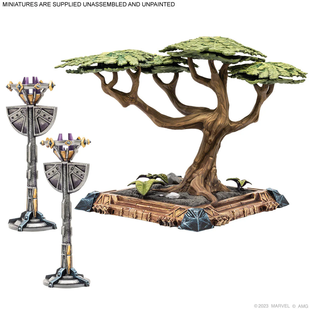 Marvel Crisis Protocol: Kingdom of Wakanda Terrain Pack - Image 3