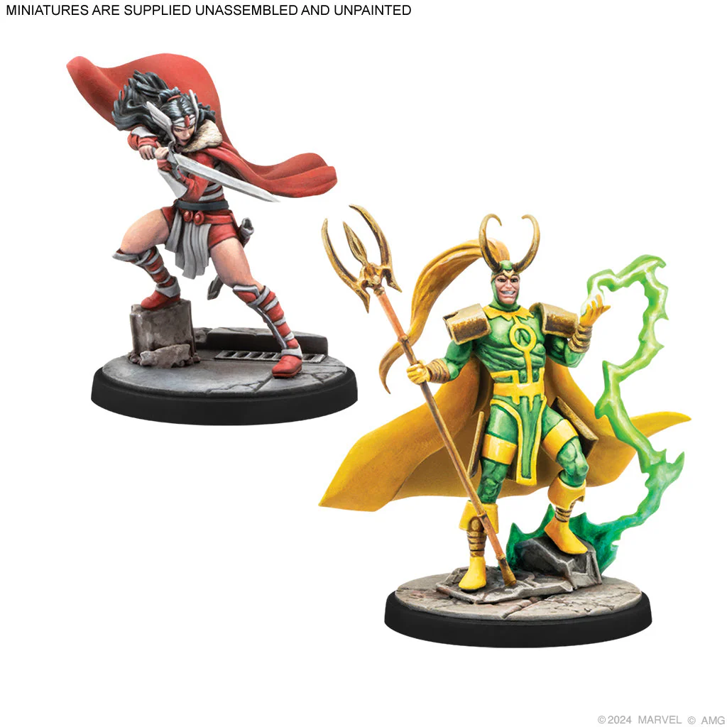 Marvel Crisis Protocol: Mighty Thor, Lady Sif, Thor, Hero of Midgard & Loki, Prince of Lies - Image 4