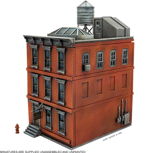 Marvel Crisis Protocol: NYC Apartment Building Terrain - Image 2
