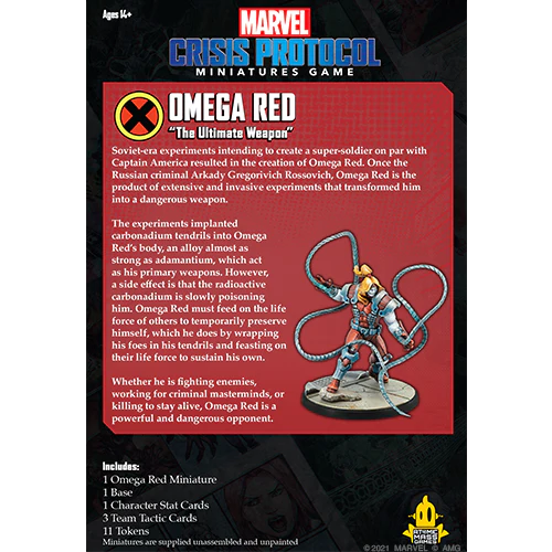 Marvel Crisis Protocol: Omega Red - Image 3