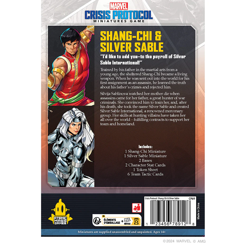 Marvel Crisis Protocol: Shang Chi & Silver Sable - Image 2