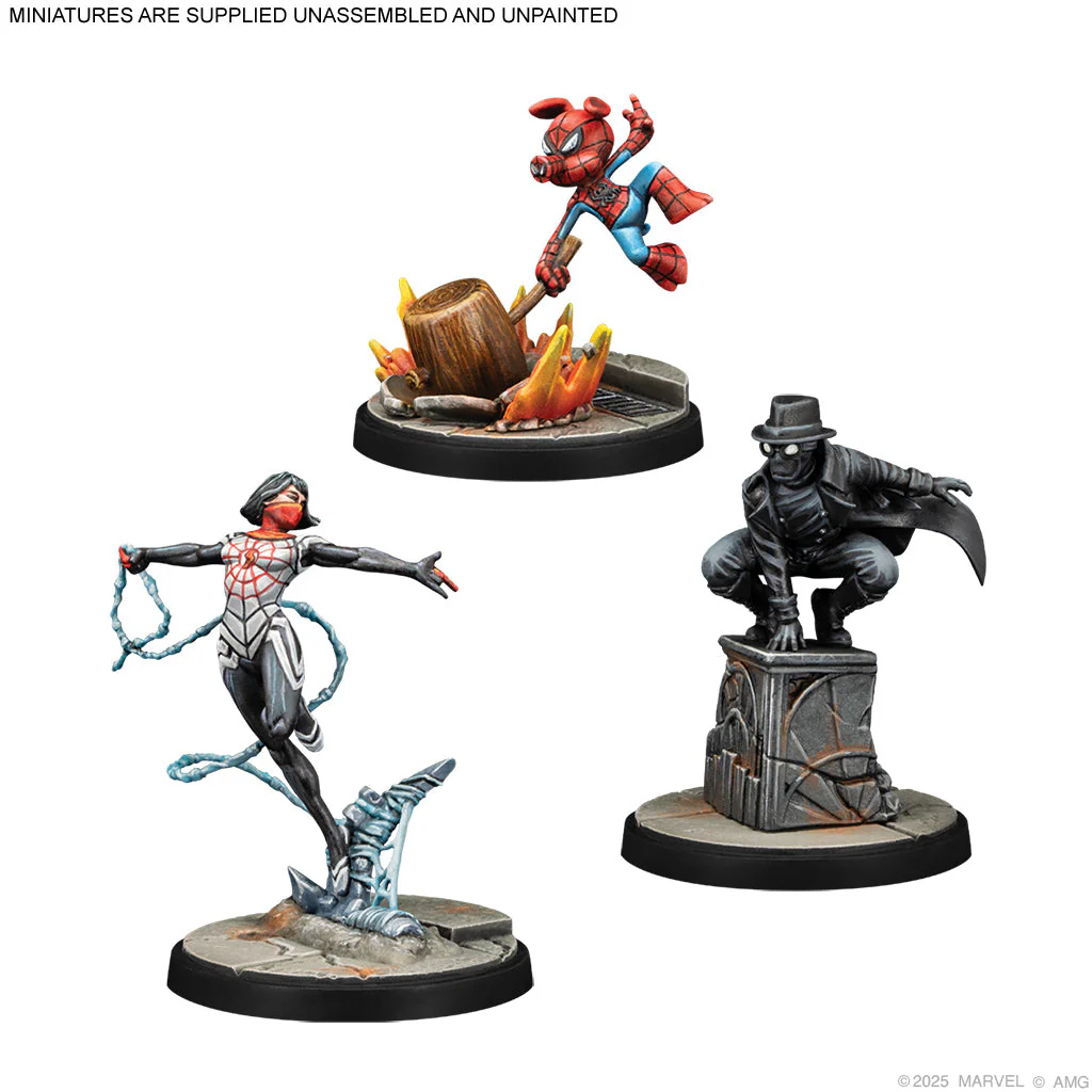 Marvel Crisis Protocol: Silk, Spider-Ham & Spider-Man Noir - Image 3