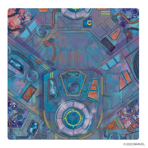 Marvel Crisis Protocol: Spaceport Showdown Game Mat - Image 2