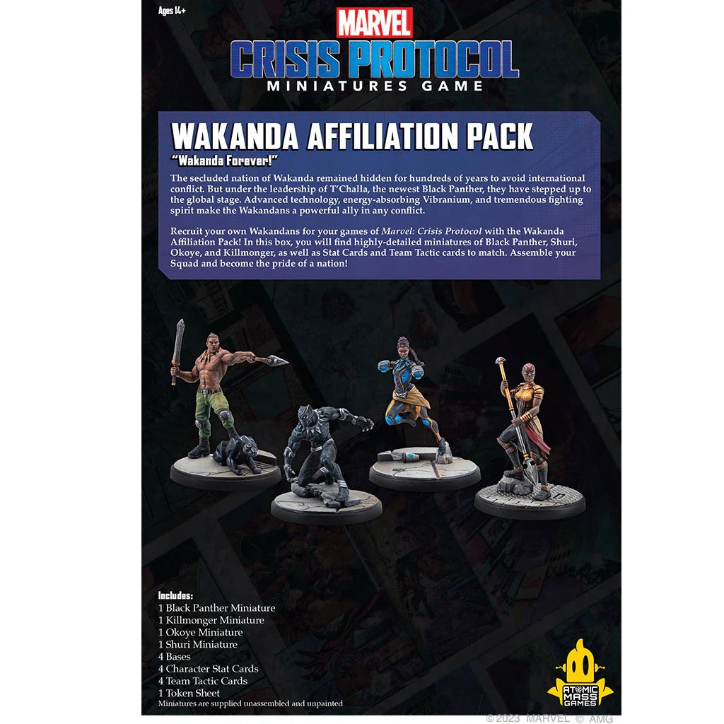 Marvel Crisis Protocol: Wakanda Affiliation Pack - Image 4