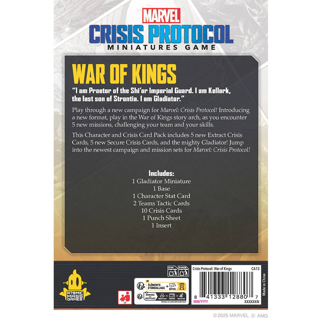 Marvel Crisis Protocol: War of Kings Character and Crisis Card Pack - Image 2