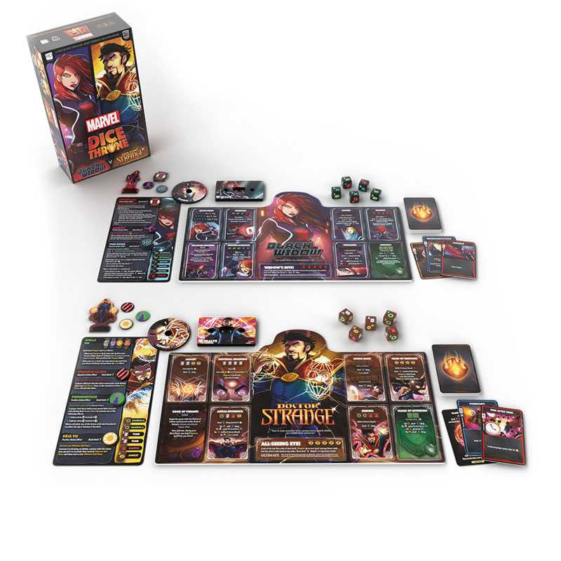 Marvel Dice Throne: 2-Hero Box - Black Widow and Doctor Strange - Image 2